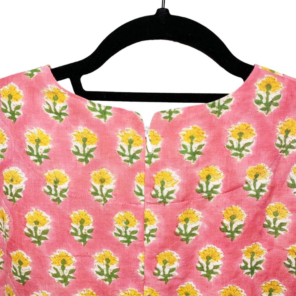 CJ LAING Palm Royale Block Print Tunic - Picture 5 of 7